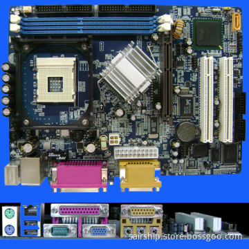 PC motherboard 865GV X315 with sata port and lan